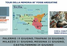 Il libro “Le vite spezzate delle Fosse Ardeatine” fa tappa in Sicilia