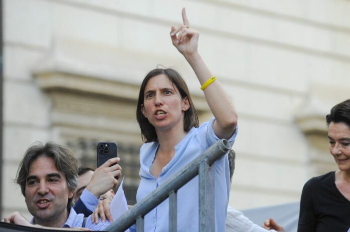 Manifestazione unitaria delle opposizioni contro il premierato
