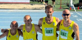Athletica Vaticana 3^ a Campionati Piccoli Stati d’Europa