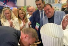 Toro di Wall Street di cioccolato, l’omaggio di Fiasconaro al Fancy Food
