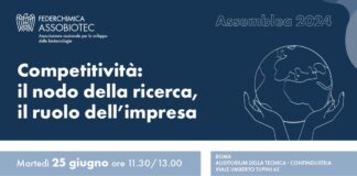 Competitività e ricerca, il 25 giugno l’Assemblea Assobiotec