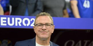 Rangnick “L’Austia punta al primo posto, ma l’Olanda è forte”
