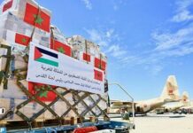 Il Marocco porta aiuti umanitari a Gaza per la seconda volta