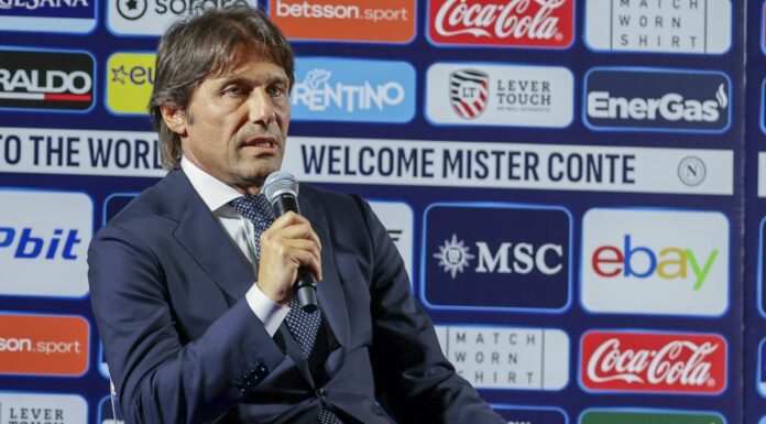 Conte “Il mio Napoli arrabbiato, poche chiacchiere e tanto lavoro”