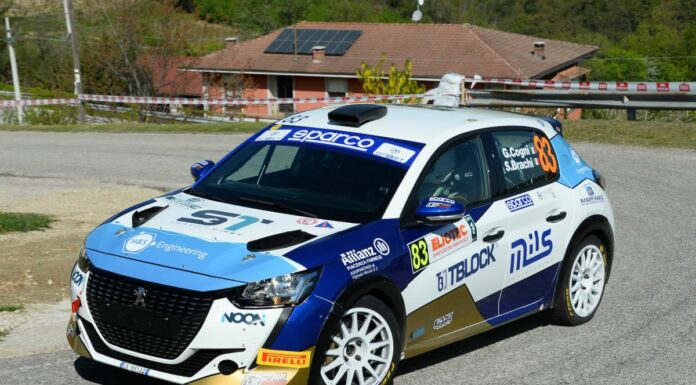 Il Pirelli Star Rally4 Top a metà cammino con il Due Valli