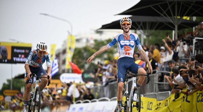 Bardet vince 1^ tappa al Tour in Italia e indossa la maglia gialla