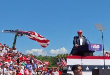 La Virginia in pellegrinaggio per Donald Trump