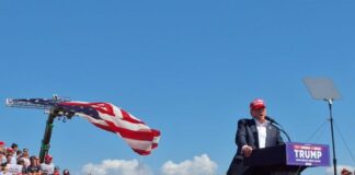 La Virginia in pellegrinaggio per Donald Trump