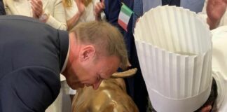 Toro di Wall Street di cioccolato, l’omaggio di Fiasconaro al Fancy Food