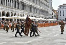 In piazza San Marco i 40 anni dei lagunari