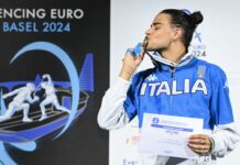 Marini numero 1 al mondo nel fioretto, Errigo 2^ ranking donne