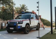 Defender celebra 70 anni di collaborazione con la Croce Rossa