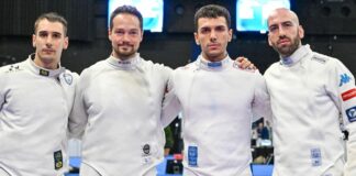 La Nazionale olimpica di spada in ritiro a Bardonecchia