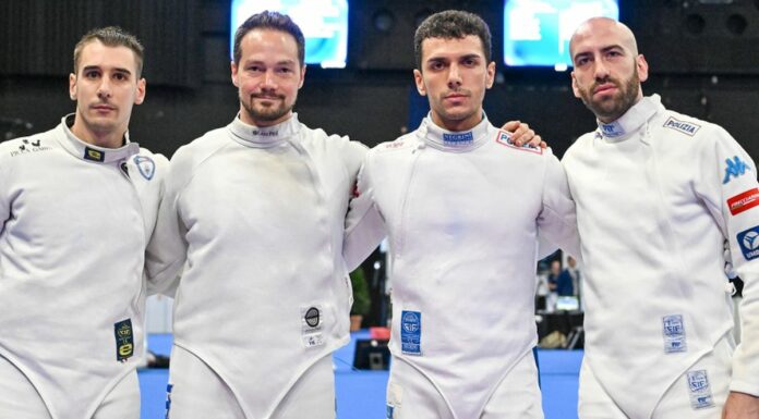 La Nazionale olimpica di spada in ritiro a Bardonecchia