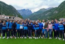 Parigi2024: La sciabola azzurra in ritiro ad Ayas
