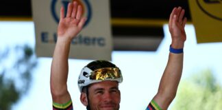 Cavendish vince 5ª tappa al Tour e fa 35, superato Merckx