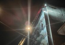 Maltempo, un fulmine colpisce un palazzo a San Marzano sul Sarno