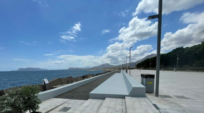 Palermo, con la passeggiata di Sant’Erasmo nuovo tratto del waterfront