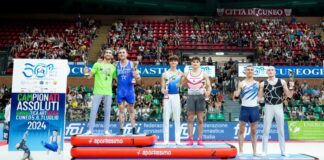 Assegnati i titoli italiani maschili di ginnastica artistica