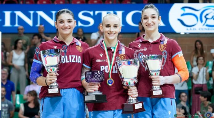Alice D’Amato si conferma campionessa italiana assoluta di artistica