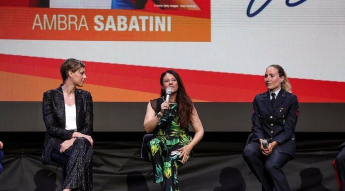 Giusy Versace tornata al 28° Premio Fair Play Menarini