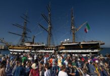 Tour Nave Amerigo Vespucci, 72 mila visitatori a Los Angeles