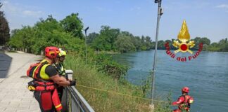 Cassano D’Adda, proseguono ricerche uomo scomparso dopo tuffo in acqua