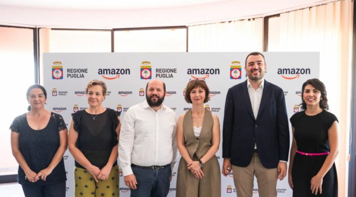 Amazon e Regione Puglia insieme per la digitalizzazione delle Pmi