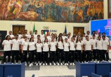Presentata la squadra azzurra di canottaggio