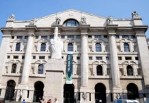 Borsa, Milano apre positiva. Ftse Mib +0,28% a 34.415 punti