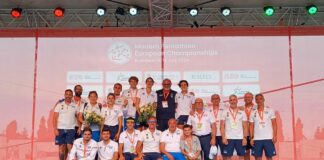 Malan argento europeo, Italia doppio oro a squadre