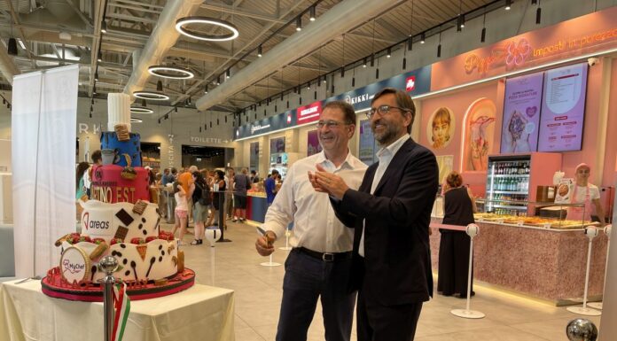 A1 Milano-Napoli, inaugurata nuova area di servizio San Martino Est