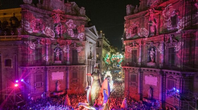 Palermo, in 350 mila per il 400esimo Festino di Santa Rosalia