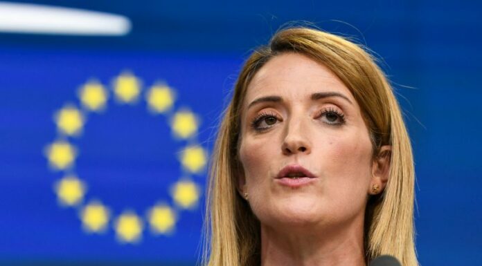 Metsola riconfermata alla guida dell’Europarlamento