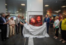 Via D’Amelio, all’aeroporto di Palermo svelata opera “Dei di Lava”