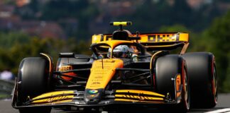 Norris comincia col piede giusto all’Hungaroring