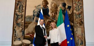 ميلوني خلال لقاء هرتسوج: قلقون من الوضع الإنساني في غزة