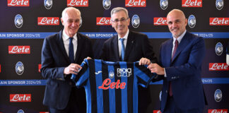 Acqua Lete main sponsor dell’Atalanta per tre stagioni