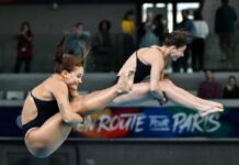 Trampolino sincro donne, Bertocchi e Pellacani quarte