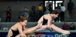 Trampolino sincro donne, Bertocchi e Pellacani quarte