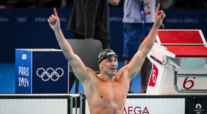 Arriva il primo oro per l’Italia a Parigi con Martinenghi nei 100 rana