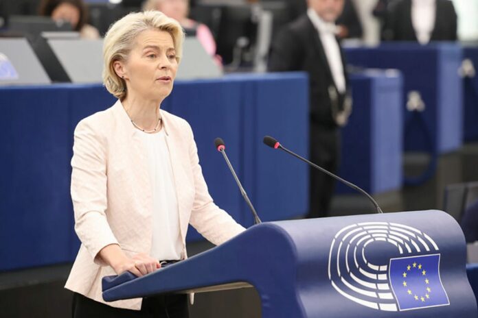 France, Strasbourg: Ursula von der Leyen