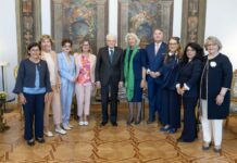 Delegazione di Europa Donna Italia ricevuta da Mattarella al Quirinale