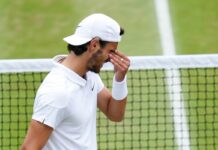Anche Musetti vola ai quarti di finale a Wimbledon
