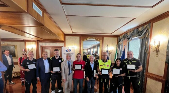 Arec, consegnati premi per Associazioni volontariato della Regione Campania