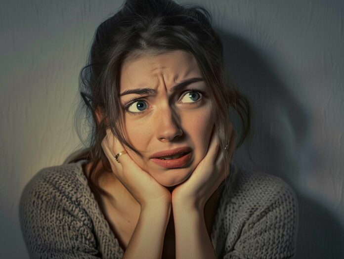 donna ansiosa donna ansiosa