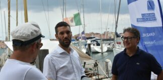 Vicesindaco Tomaello in visita a “Cardioteam, una vela per il cuore”