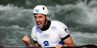 Capolavoro De Gennaro nel K1 slalom, oro Italia nella canoa