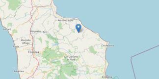 Violenta scossa nel Cosentino, sisma di magnitudo 5 a Pietrapaola