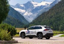 Una Suzuki Across per sostenere il Comune di Cogne dopo l’alluvione
